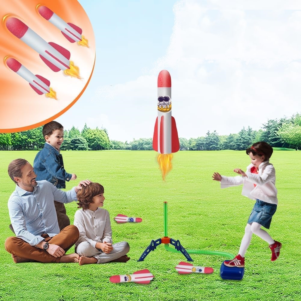 detský raketomet – vystreľovač penových rakiet